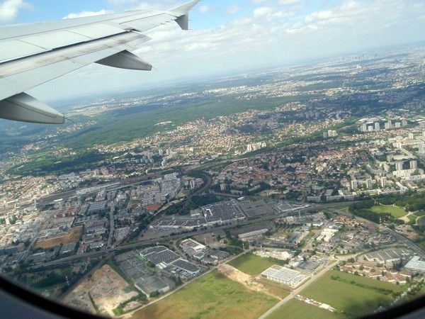Paris Faro vues d´avion